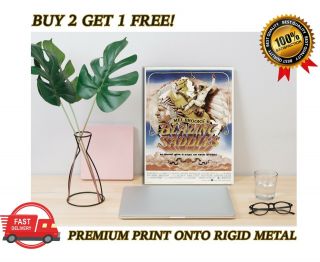 Blazing Saddles Vintage Classic Movie Premium Metal Poster Art Print Gift