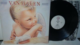 Vintage Van Halen 1984 Rock And Roll Album Lp Warner Bros W1 - 23985 L@@k