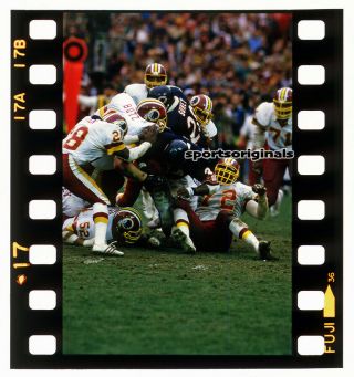 Walter Payton - Bears - 1984 Nfc Playoff Game - 35mm Color Slide