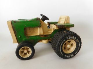 Vintage Mini Tonka Truck - Green And Yellow