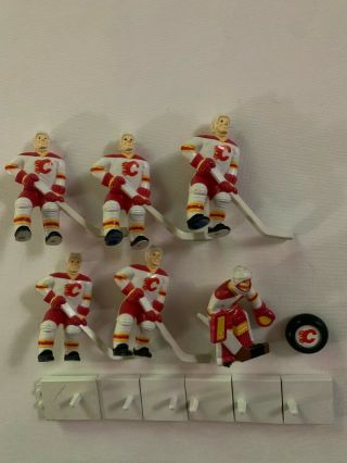 Gretzky All - Star Nhl Table Top Hockey Calgary Flames Complete
