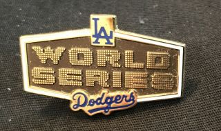 Vintage 1978 Mlb Los Angeles Dodgers World Series Baseball Press Pin By Balfour