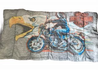Vintage Harley Davidson Kids Sleeping Bag - Usa Made Screaming Eagle Graphic