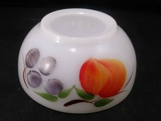 Vintage Fire King Gay Fad Fruit Pattern 5 " Dia Cereal/soup Bowl 11