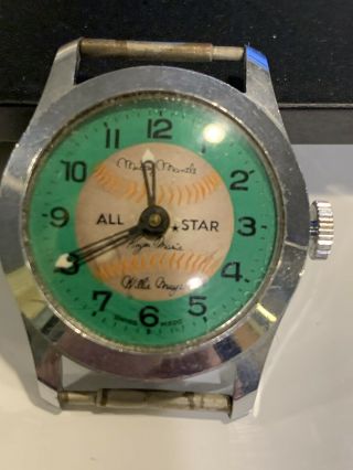 Mickey Mantle Roger Maris Willie Mays All Star Watch 1960 