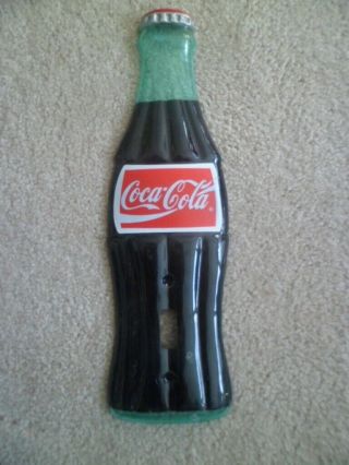 Vintage 1996 Coca - Cola Bottle`single Light Switch Cover Plate