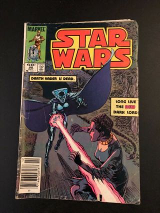 Vintage Star Wars 1984 Vol 1 88 " Figurehead " Marvel Comic