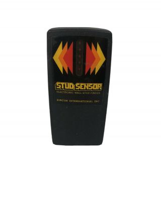 Vintage Stud Sensor Electronic Wall Stud Finder Zircon International Inc.