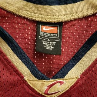 Vintage Nike Lebron James Cleveland Cavaliers Jersey 23 Youth Lg Nba Well Loved