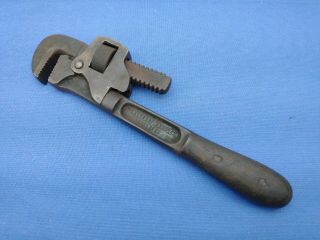 Vintage The H.  D.  Smith & Co.  10 " Perfect Handle Patented Pipe Wrench Made In Usa