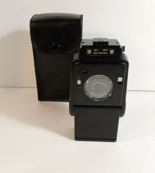 Vintage Canon Speedlite 199a Shoe Mount Flash For Canon With Case