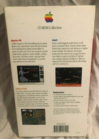 CYBER ARCADE II (3 Games) APPLE MAC OS RARE VINTAGE COMPUTER SOFTWARE CD - ROM 2