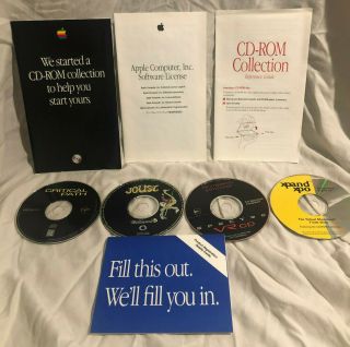 CYBER ARCADE II (3 Games) APPLE MAC OS RARE VINTAGE COMPUTER SOFTWARE CD - ROM 3