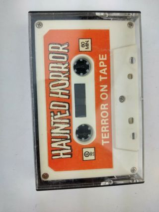 Vintage Haunted Horror Cassette Tape Terror On Tape 1980