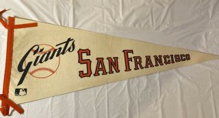 Vintage San Francisco Giants Pennant 1969 Mlb Full Size