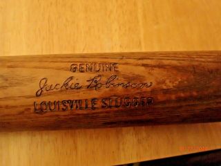 Vintage Jackie Robinson Louisville Slugger Jr3 Wood Baseball Bat