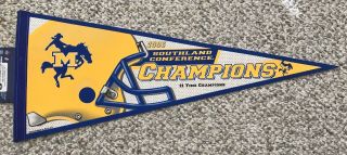 Mcneese State Cowboys 2006 Southland Conference Football Champions Pennant