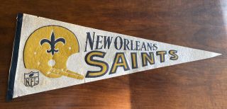 Rare Vtg Nfl Orleans Saints 1960 