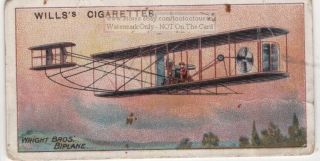 1903 Wright Brothers First Aeroplane Flight Kitty Hawk 100,  Y/o Trade Ad Card