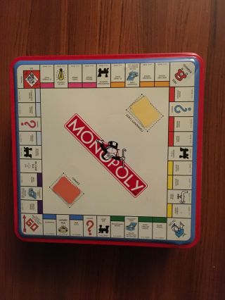 Vintage Limited Edition Monopoly Collectors Tin -