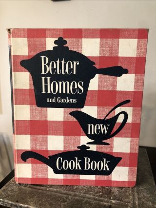 Vintage Better Homes And Gardens Cookbook 3rd Printing 1962