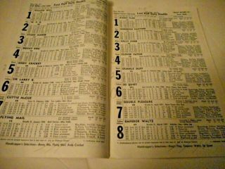 2 Taunton Greyhound Dog Track Programs 1949 2