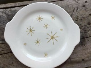 Vintage Royal China “star Glow” Handled Cake Plate,  Vgc