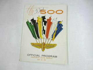 Vintage 1969 Indianapolis 500 Race Official Program 53rd Motor Speeedway