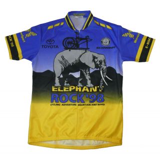 1998 Colorado Elephant Rock Vintage Cycling Jersey,  Men 