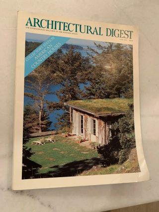 Architectural Digest Magazines - Choose Your Issue - Year 1989 Assorted Vintage