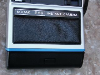 Vintage 1970 Kodak EK6 Instant Camera with ITT Magic Flash 3