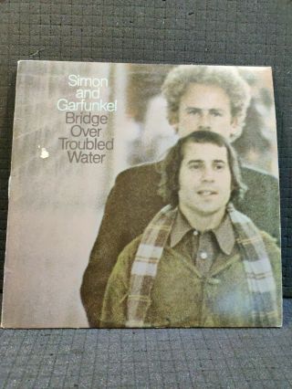 Simon And Garfunkel Bridge Over Troubled Water Lp Album Vintage Vinyl