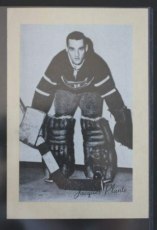 Beehive Hockey Photo • Montreal Canadien • Jacques Plante