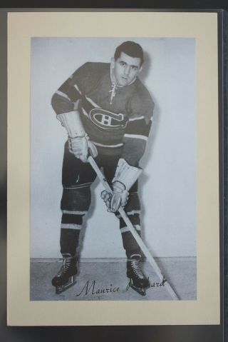 Beehive Hockey Photo • Montreal Canadien • Maurice Richard