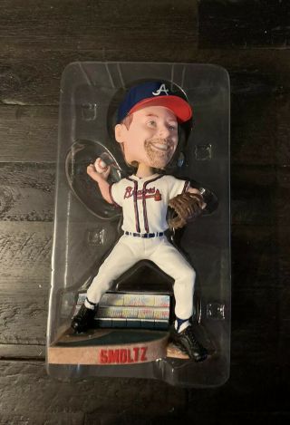 John Smoltz Forever Collectibles Legends Of The Diamond Bobblehead Pre Owned