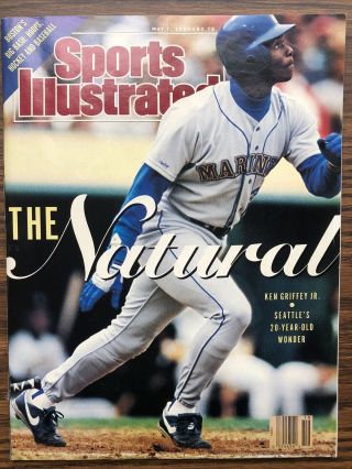 Sports Illustrated May 7,  1990 Ken Griffey Jr.  Mariners - Newsstand