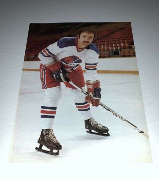 Dave Kryskow,  Winnipeg Jets 1977 - 78 Wha 8.  5 X 11 Photo