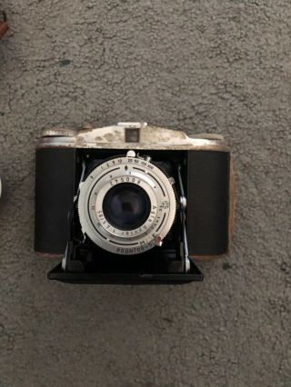 Vintage Ansco Speedex 4.  5 Special Folding Bellows Camera & Shoulder Carry Case