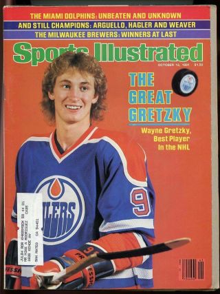 Si: Sports Illustrated October 12,  1981 Best Player In Nhl Wayne Gretzky Cover G