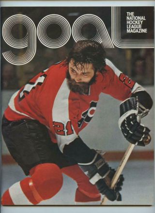 1974 Vintage Nhl Hockey Program Philadelphia Flyers Buffalo Sabres Goal