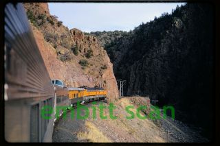 Slide,  D&rgw Rio Grande Passenger Train Action Scene,  1972