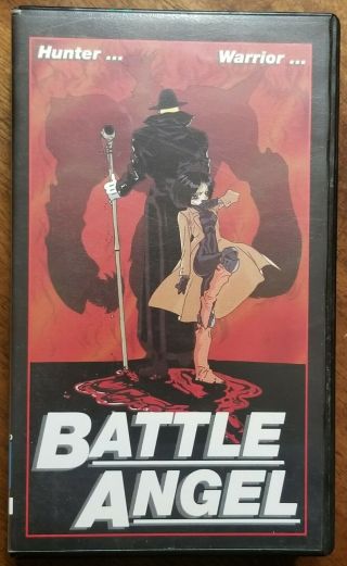 Battle Angel Vhs Anime Tape English Subs Action Horror Drama Adult Rare Vtg 1993