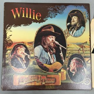 1977 Vintage Willie Nelson Vinyl Record Album Before His Time