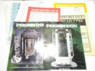 Vtg Phototron 2 Hydroponic Plant Growing System Instructions And Information,