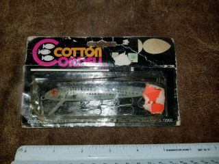 Vintage 4 - 1/4 " Cotton Cordell Redfin Lure Nip Old Stock
