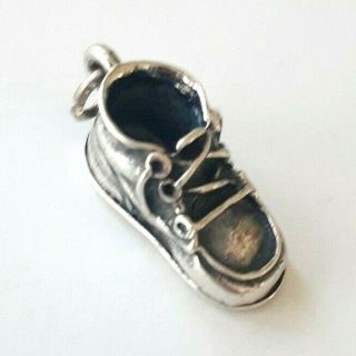 Vintage Beau Beaucraft Sterling Silver Shoe Charm