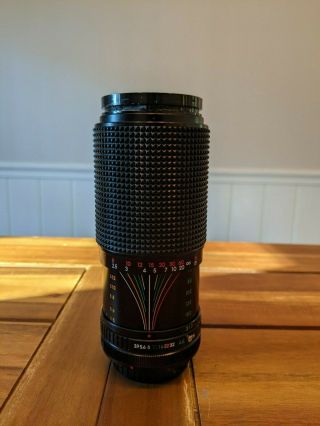 Canon Fd Mount 70 - 210mm F/3.  9 Vintage Lens (not Canon Brand)