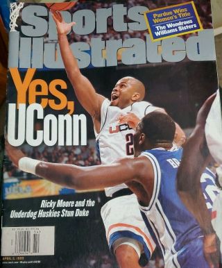 Si: Sports Illustrated April 5,  1999 Yes,  Uconn: Ricky Moore,  Huskies