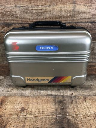 Vintage Sony Ccd - V1 With Handycam Hardcase