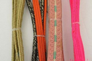 Japanese Kimono accessory Vintage obijime (7pieces) Cord / silk / 7nfuji29577 3